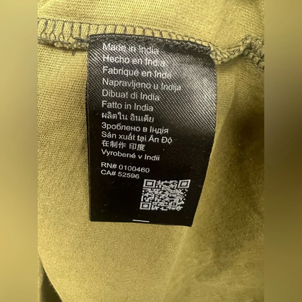 Kavu-Mens Untracked LS Colorblock Long Sleeve Shirt -‎ Black/Orange/Green, Small - Picture 4 of 6